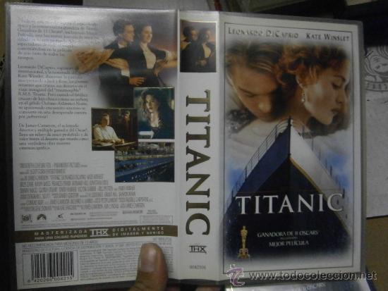 Cin&eacute;ma: TITANIC-VHS.VHS venta minima 10eu