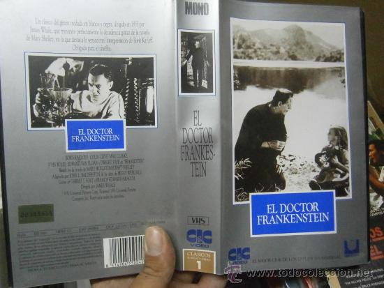 Cine: EL DOCTOR FRANKENSTEIN-VHS