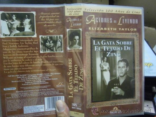 Cinema: LA GATA SOBRE EL TEJADO DE ZINC -VHS