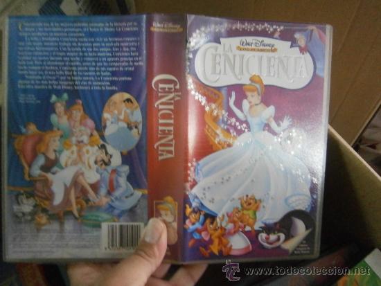 Cinema: LA CENICIENTA-VHS-VHS-VHS COMPRA MINIMA 10 EU-