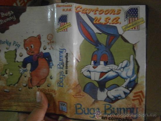 Cine: BUGS BUNNY / EN COMPA&Ntilde;IA -VHS - Foto 1