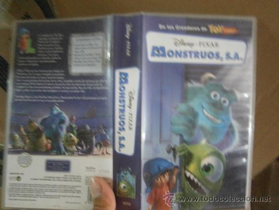 Cine: MONSTRUOS S.A. -VHS - Foto 1