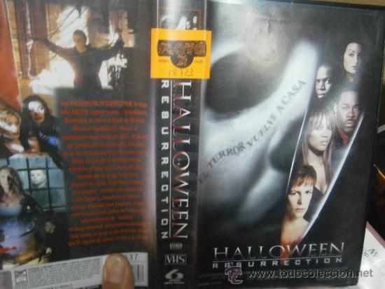 Cine: HALLOWEEN RESURRECTION-VHS - Foto 1