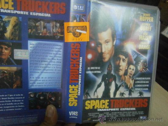 Kino: SPACE TRUCKERS, TRANSPORTE ESPECIAL-VHS--VHS--VENTA MINIMA 10 EU