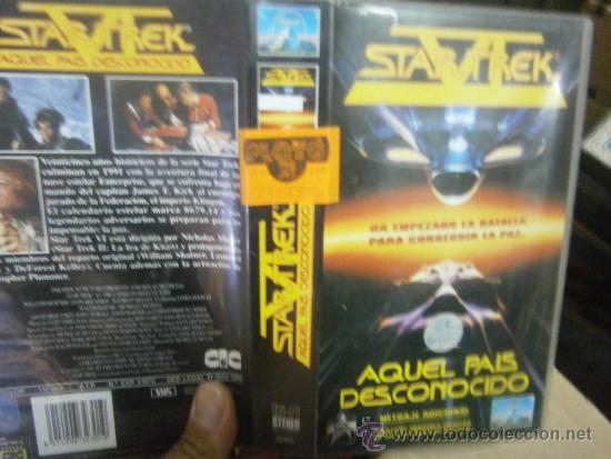 Cine: STAR TREK,AQUEL PAIS DESCONOCIDO -VHS