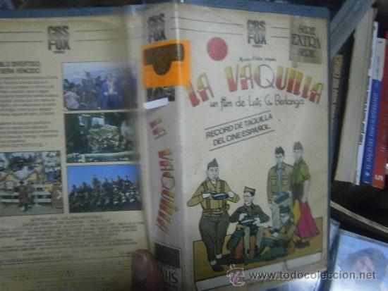 Cinema: LA VAQUILLA -VHS vhs vhs