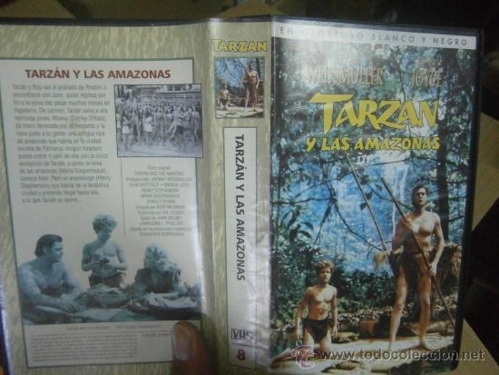 Cinema: tarzan y las amazonas -vhs