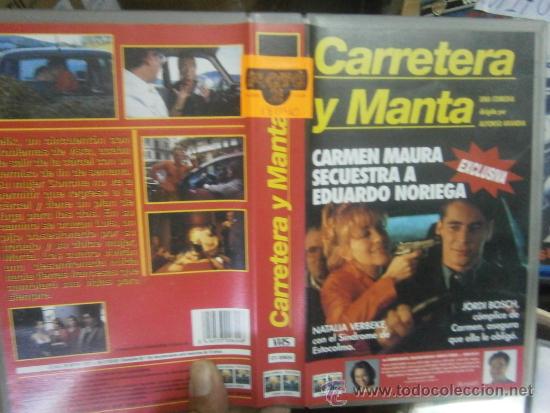 Cine: CARRETERA Y MANTA -VHS - Foto 1