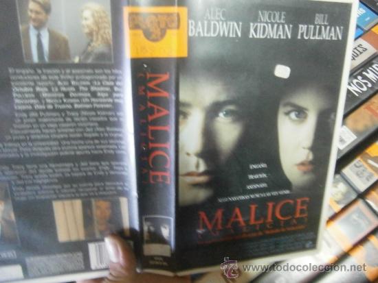 Cine: MALICE -VHS - Foto 1