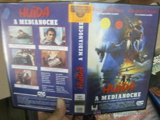 Cinema: HUIDA A MEDIA NOCHE -VHS