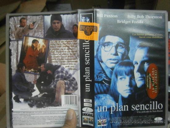 Cine: UN PLAN SENCILLO -VHS - Foto 1