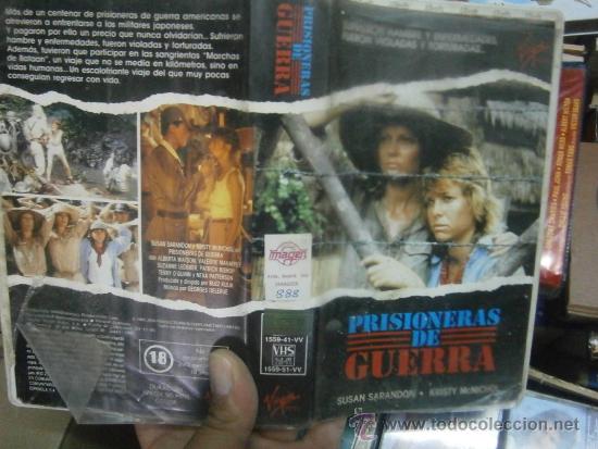 Cinema: prisioneras de gerra -vhs