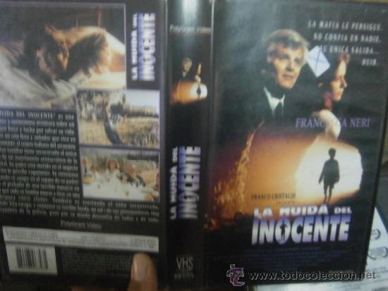 Cinema: LA HUIDA DEL INOCENTE -VHS