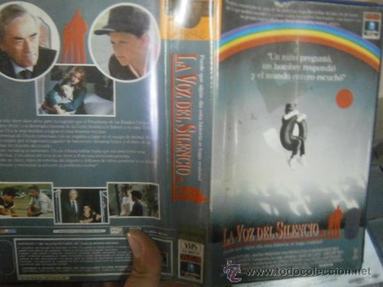 Cine: LA VOZ DEL SILENCIO -VHS - Foto 1