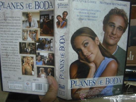 Cinema: PLANES DE BODA -VHS
