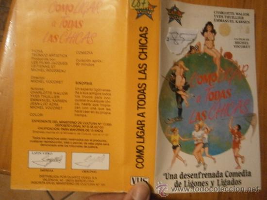 Cinema: COMO LIGAR A TODAS LAS CHICAS -VHS