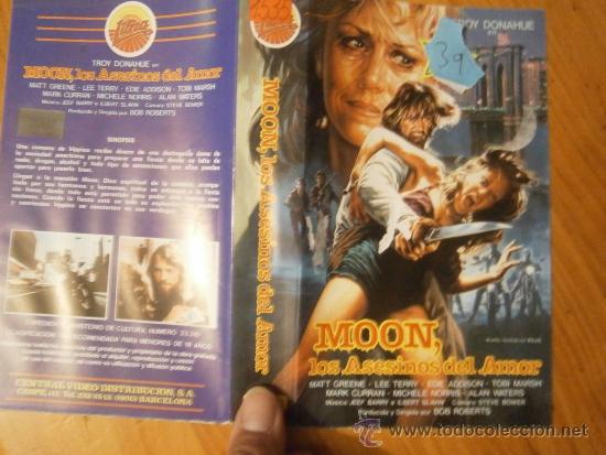 Cinema: MOON,LOS ASESINOS DEL AMOR -VHS