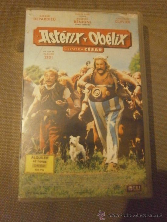 Cine: ASTERIX Y OBELIX CONTRA CESAR -VHS - Foto 1