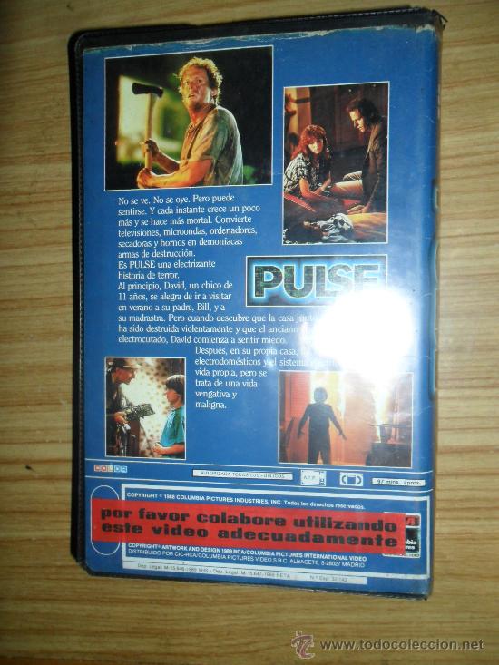 Cine: Pulse (1988) VHS - terror - Foto 2
