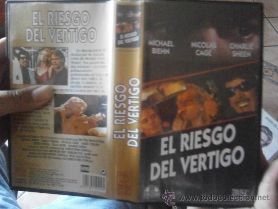 Cine: EL RIESGO DEL VERTIGO-VHS - Foto 1