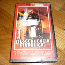 Cine: PELICULA VHS DESCENDENCIA DIABOLICA ORIGINAL RAREZON TERROR