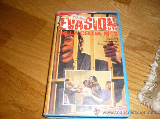 Cine: PELICULA VHS EVASION DE LA CELDA N&ordm; 3 DIR MUY RARA
