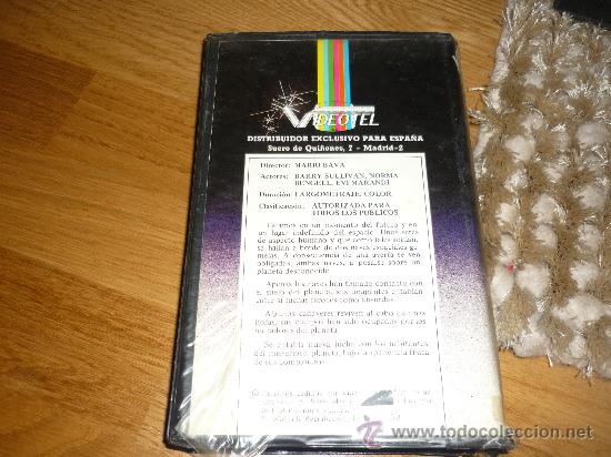 Cine: PELICULA VHS TERROR EN EL ESPACIO MARIO BAVACON BARRY SULLYVAN SCI-FI - Foto 3