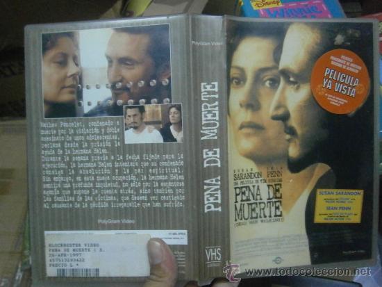 Cine: PENA DE MUERTE -VHS - Foto 1