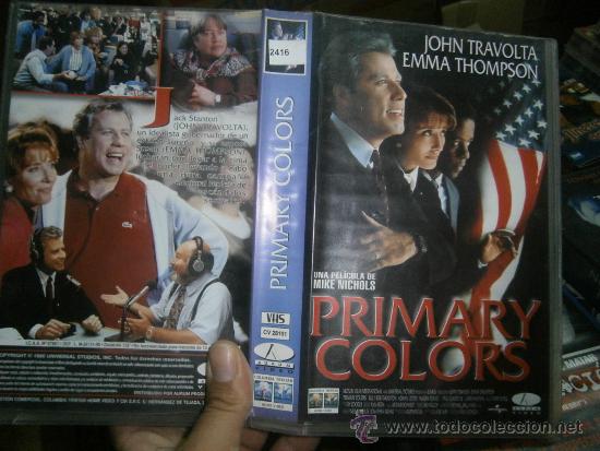 Cine: PRIMARY COLORS -VHS - Foto 1