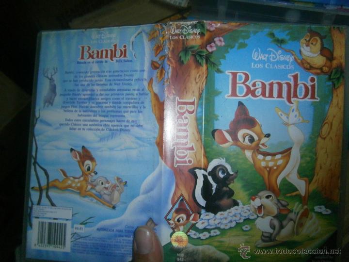 Cine: BAMBI -VHS - Foto 1