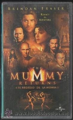 The Mummy Returns. El Regreso De La Momia. Vhs- - Buy VHS Movies At ...