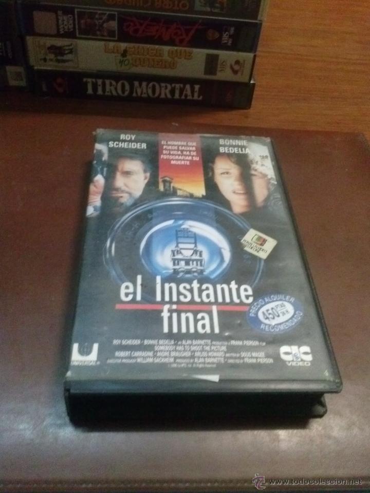 Cine: VHS EL INSTANTE FINAL - Foto 2