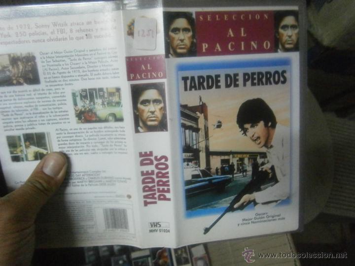 Cine: TARDE DE PERROS -VHS - Foto 1