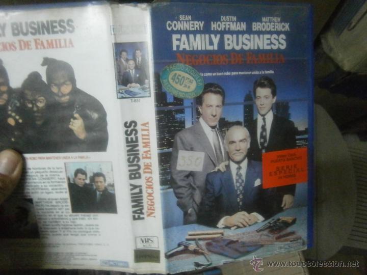 Cinema: NEGOCIOS DE FAMILIA -VHS