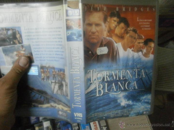 Cine: TORMENTA BLANCA -VHS