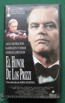 Cine: VHS El Honor De Los Prizzi - Jack Nicholson - Foto 1