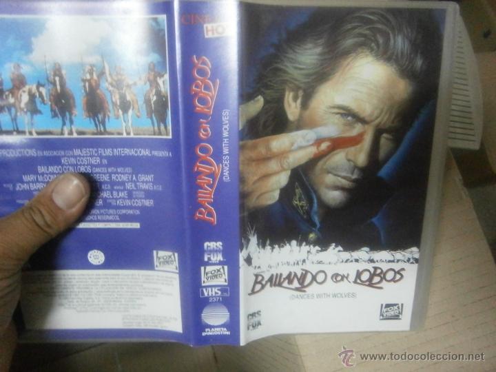 Cine: BAILANDO CON LOBOS -VHS - Foto 1