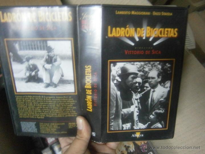 Cinema: EL LADRON DE VICICLETAS -VHS