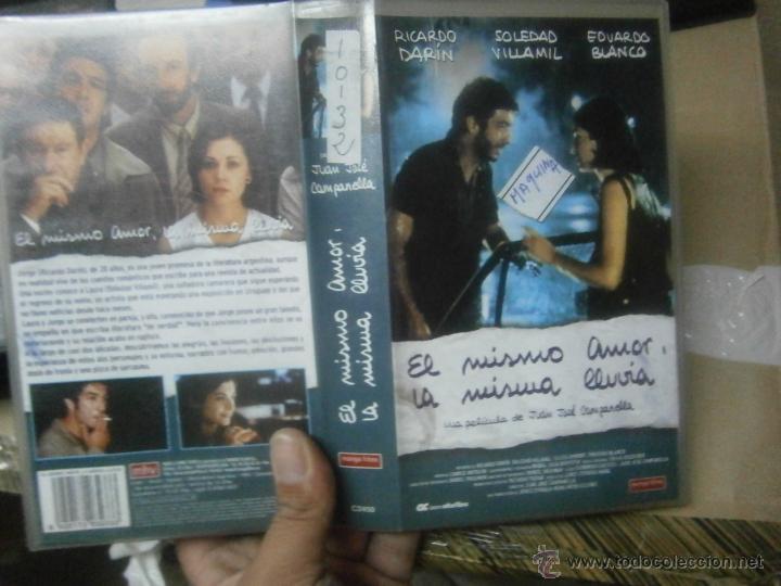 Cinema: EL MISMO AMOR LA MISMA LLUVIA -VHS