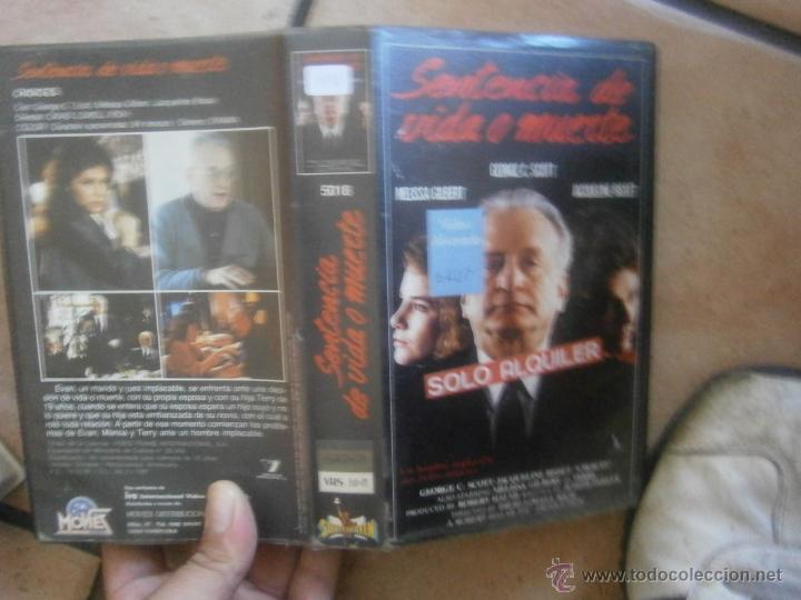 Cinema: SENTECIA DE VIDA O MUERTE -VHS