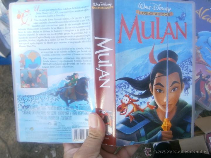 Cinema: MULAN-VHS-VHS(VENTA MINIMA 10 EU--)