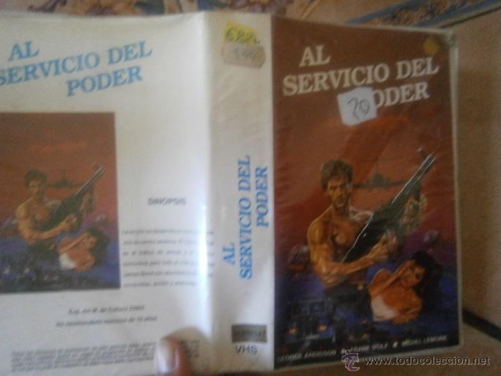 Cinema: AL SERVICIO DEL PODER -VHS