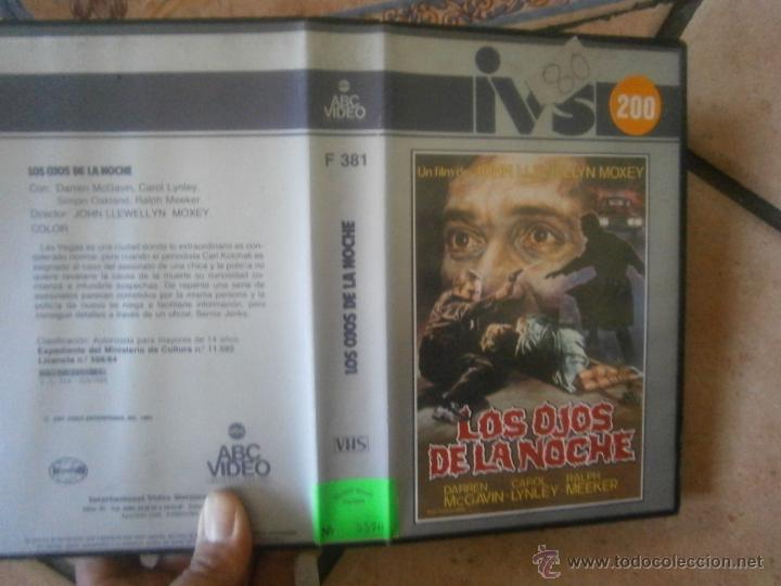 Cinema: LOS OJOS DE LA NOCHE -VHS