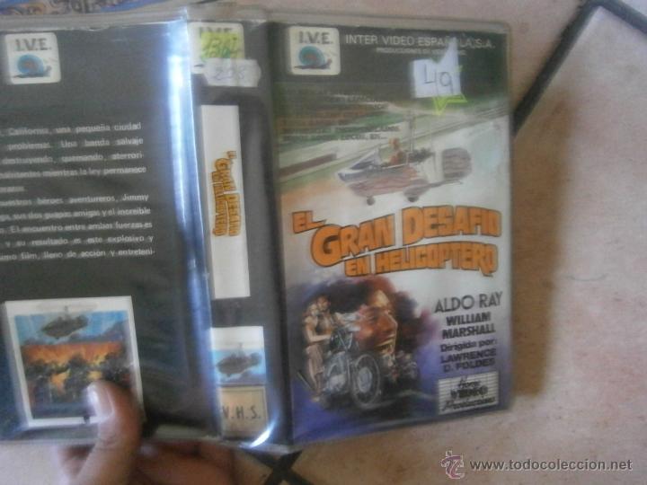 Cin&eacute;ma: EL GRAN DESAFIO EN HELICOPTERO -VHS
