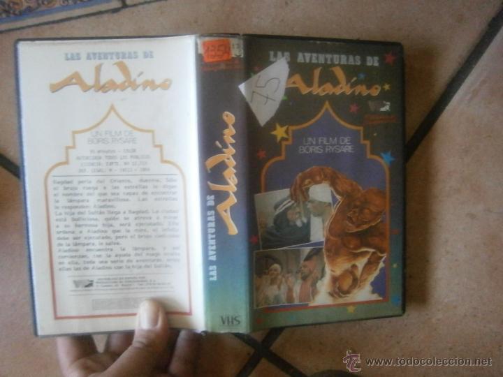 Cine: LAS AVENTURAS DE ALADINO-VHS