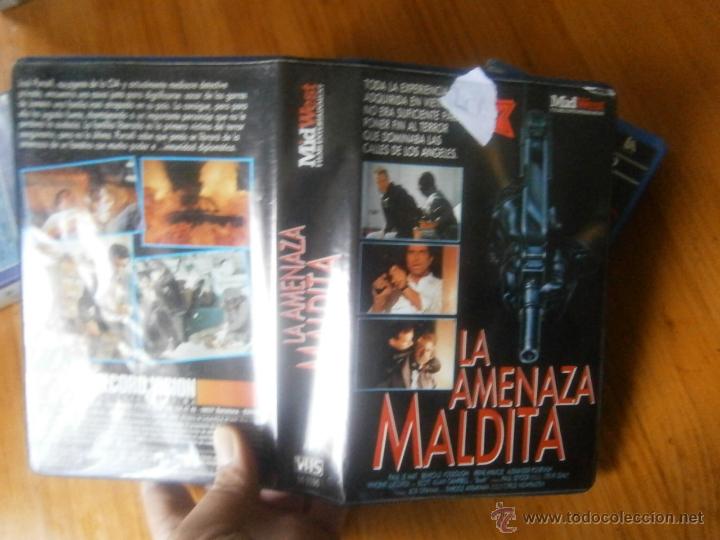Cinema: LA AMENAZA MALDITA -VHS