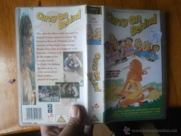 Cine: CARRY ON BEHIND-VHS - Foto 1