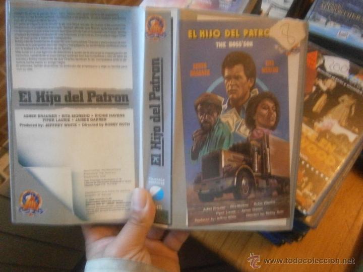 Cine: EL HIJO DEL PATRON -VHS