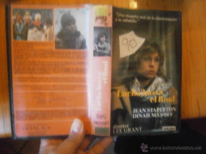 Cine: LUCHA HASTA EL FINAL-VHS