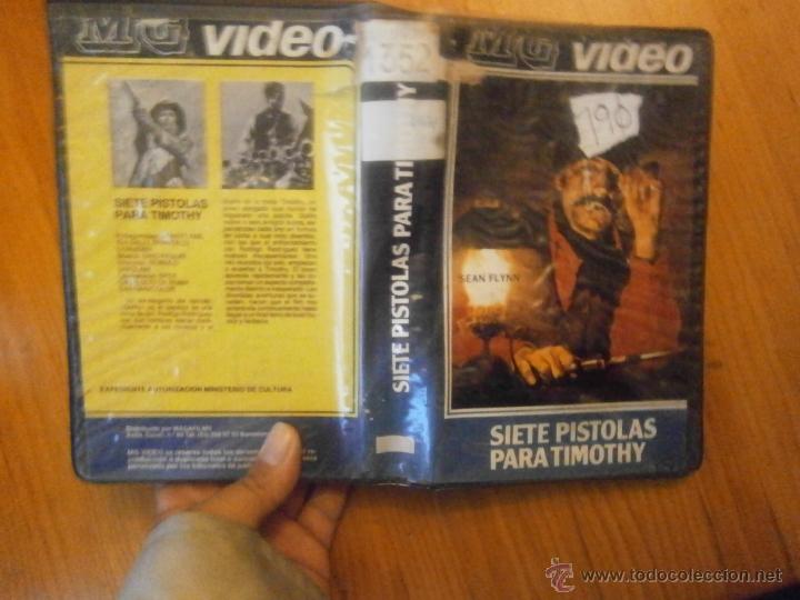Cine: SIETE PISTOLAS PARA TIMOTHY -VHS
